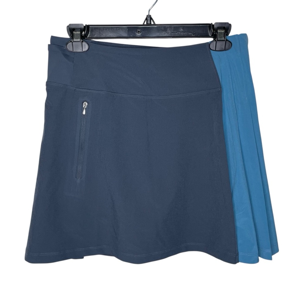 Athleta Fairway Pleated Skort Granite Blue Small - Picture 4 of 16
